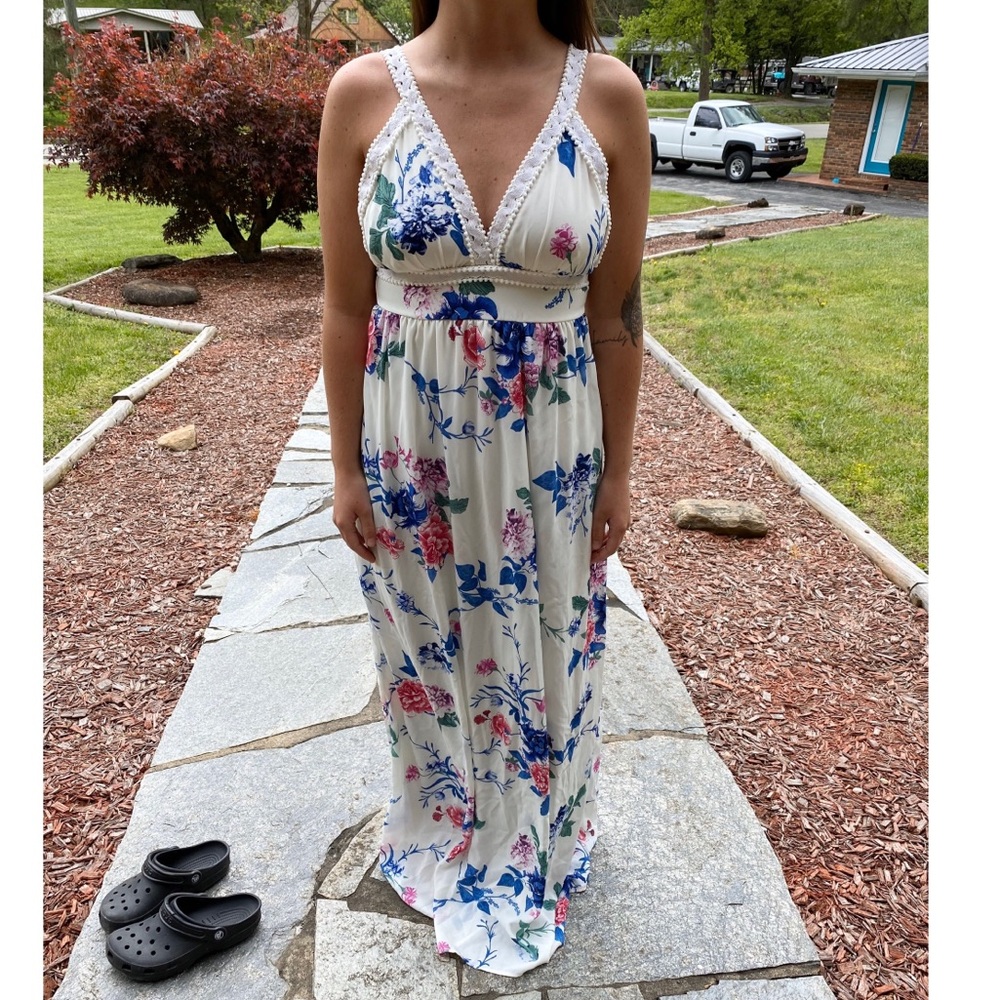 Pink Lily Boutique Maxi Dress NWT